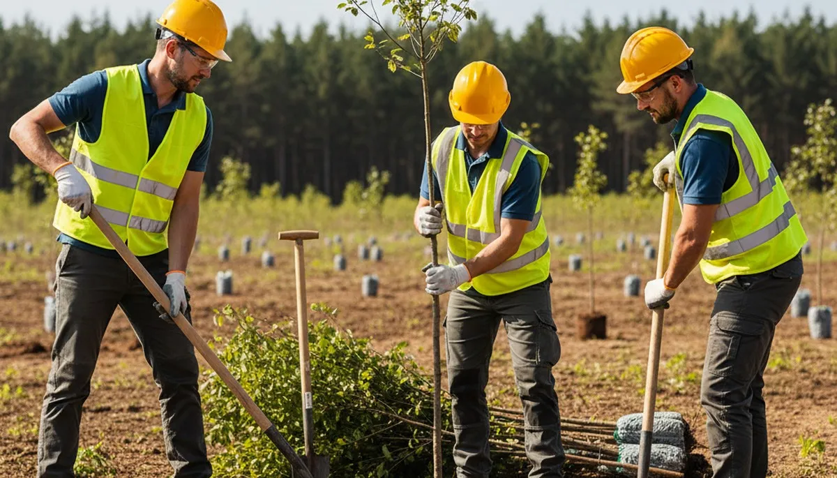 Tree planting service in Columbia, MO for residential and commercial landscapes